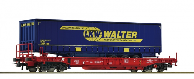 Standard pocket car with trailer LKW Walter<br /><a href='images/pictures/Roco/Roco-76741.jpg' target='_blank'>Full size image</a>